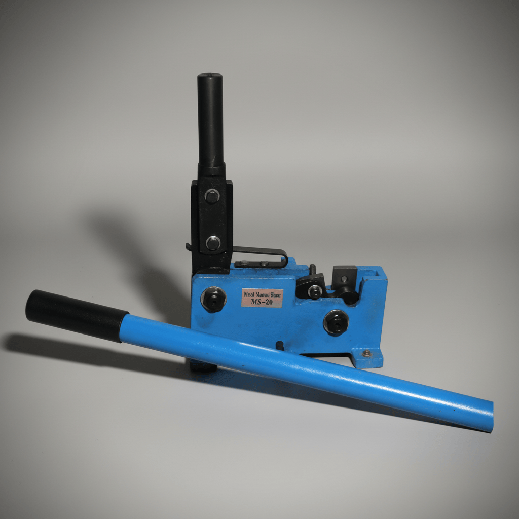 NRG Construction Equipment NRG 32" Heavy-Duty Manual Bar Shear for Square, Flat & Round Mild Steel - MS-32