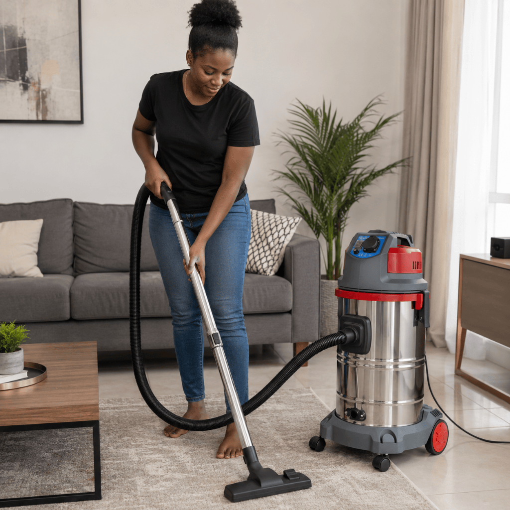 NRG Steam & Vacuum Cleaner NRG 38L Wet & Dry Vacuum Cleaner 1400W - NVC38L