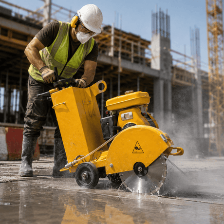 NRG Bench & Stationary Tool NRG 400MM Professional Concrete Cutter 15HP – Q500B