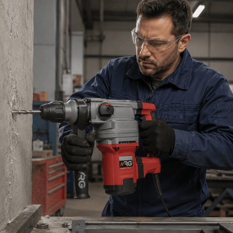 NRG Drill NRG 40mm Rotary Hammer 1050W - NBH-5E