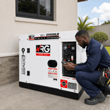 NRG Generators NRG 5.5KW Silent Diesel Generator with Electric Start 12HP - DY8500LN