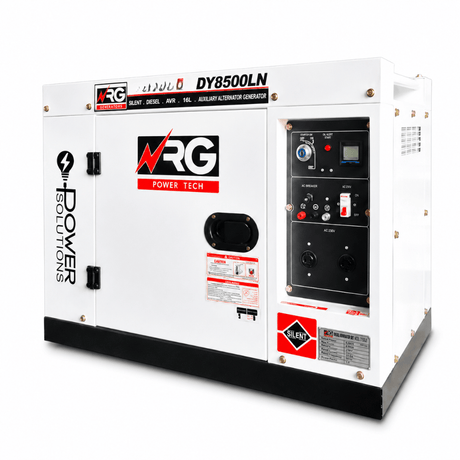 NRG Generators NRG 5.5KW Silent Diesel Generator with Electric Start 12HP - DY8500LN