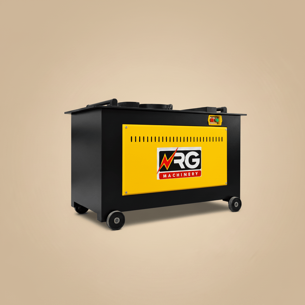 NRG Construction Equipment NRG 5.5kW Three-Phase Rebar Bending Machine with 45mm Capacity & 450mm Disc - GW-60