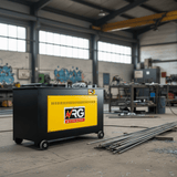 NRG Construction Equipment NRG 5.5kW Three-Phase Rebar Bending Machine with 45mm Capacity & 450mm Disc - GW-60