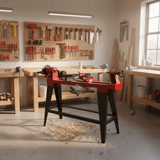 NRG Bench & Stationary Tool NRG 550W Wood Copy Lathe Machine with 1000mm Working Length - MCF1000