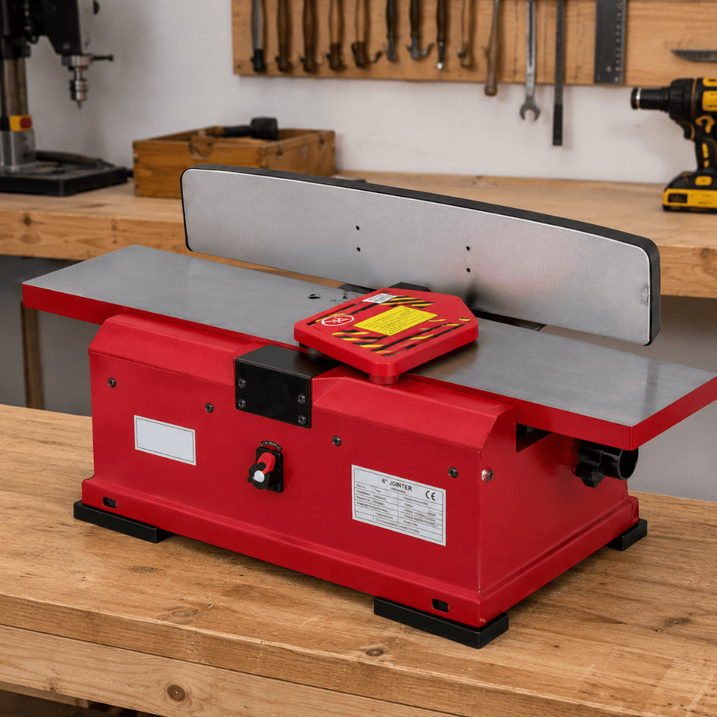 NRG Planer & Joiner NRG 6" Jointer Table with Dust Collector 1100W - NTB6