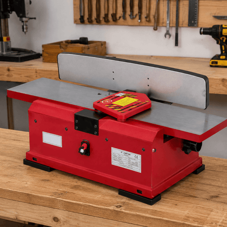 NRG Planer & Joiner NRG 6" Jointer Table with Dust Collector 1100W - NTB6