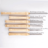 NRG Chisels Files Planes & Punches NRG 6 Pieces Lathe Wood Turning Chisel Set - WTT1002-6PC