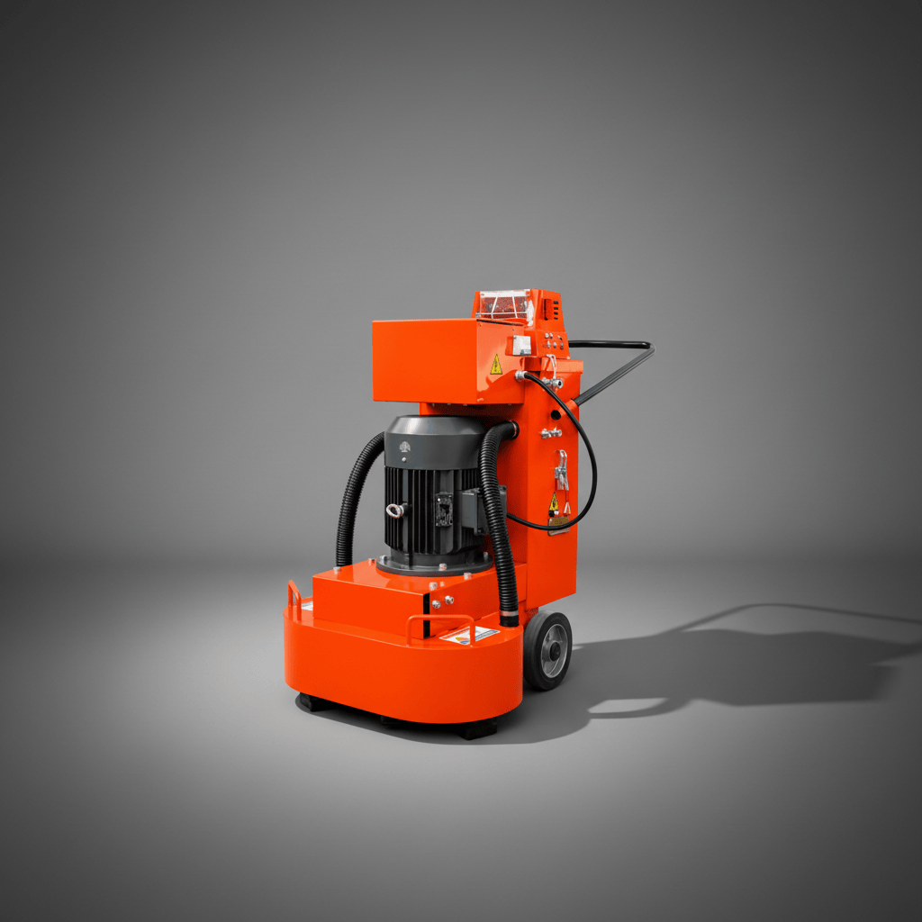 NRG Bench & Stationary Tool NRG 630mm Three Phase Concrete Floor Grinder 5.5KW - MG630B