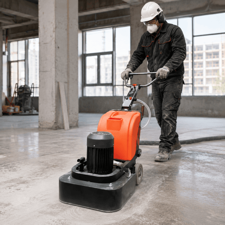 NRG Bench & Stationary Tool NRG 630mm Three Phase Multi-Functional Floor Grinder 7.5KW - GT-630