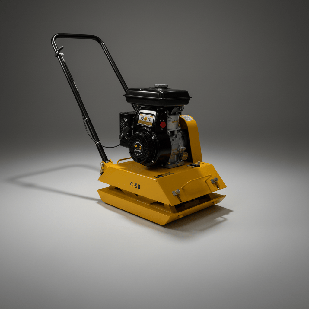 NRG Construction Equipment NRG 70KG Diesel Plate Compactor 4HP - C-120T