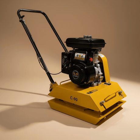 NRG Construction Equipment NRG 70KG Diesel Plate Compactor 4HP - C-120T