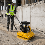 NRG Construction Equipment NRG 70KG Diesel Plate Compactor 4HP - C-120T