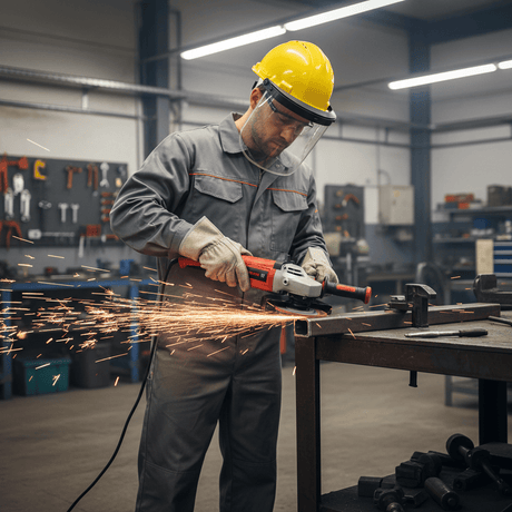 NRG Grinders NRG 9"/230mm Heavy-Duty Angle Grinder 3000W - NWS3000-230
