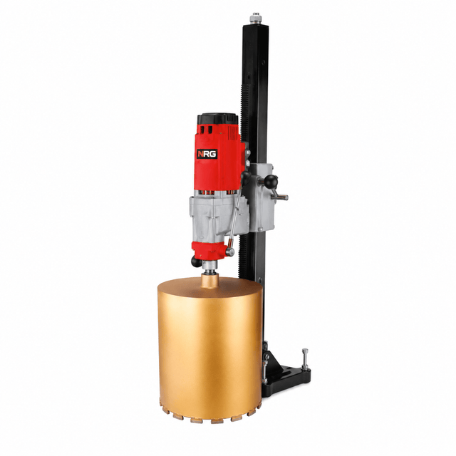 NRG Drill NRG 90mm Diamond Core Drill with Stand 1500W - DCD16-160