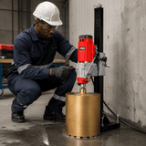 NRG Drill NRG 90mm Diamond Core Drill with Stand 1500W - DCD16-160