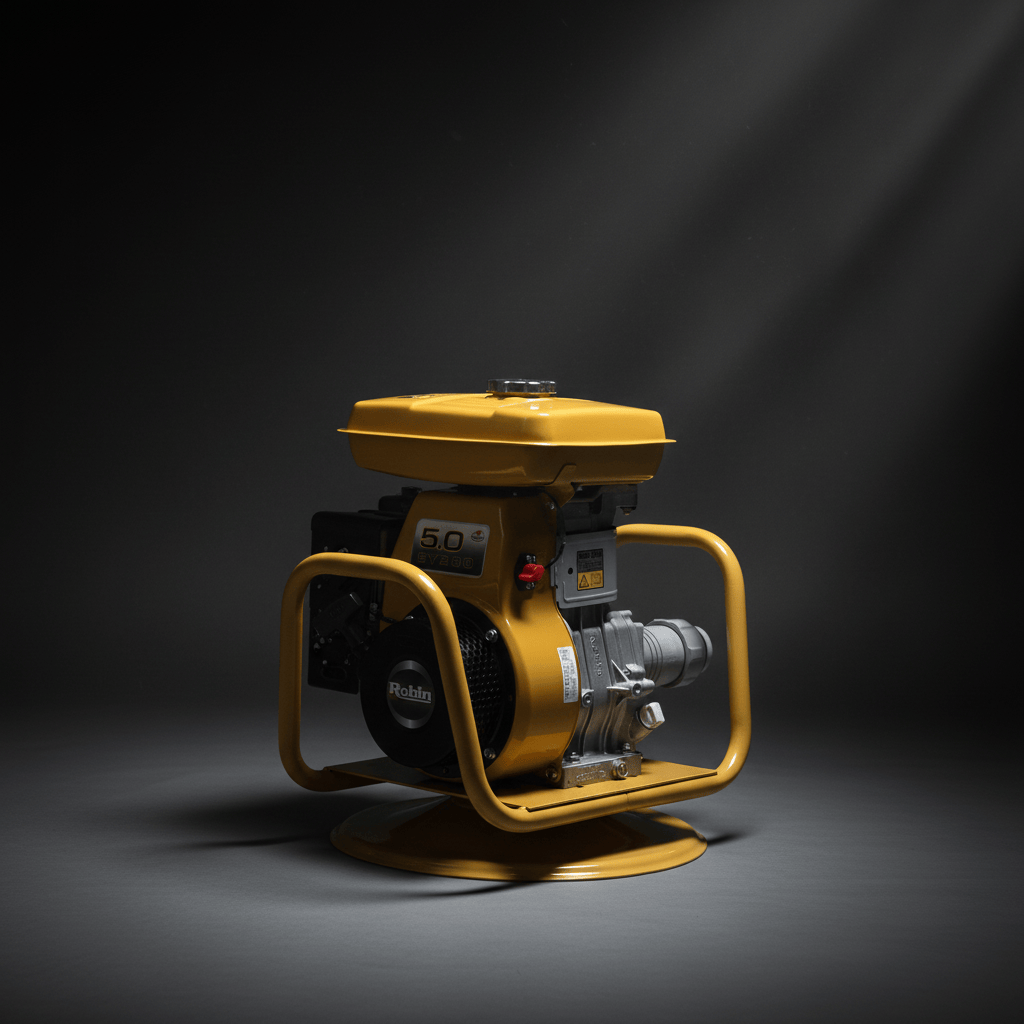 NRG Construction Equipment NRG Dynapac Gasoline Concrete Vibrator with Robin Engine 5.0HP - NEY20-D