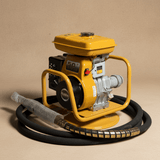 NRG Construction Equipment NRG Exen Gasoline Concrete Vibrator with Robin Engine & Vibrator Poker - NEY20-E