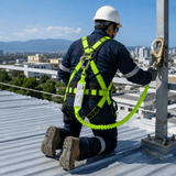 NRG Specialty Safety Equipment NRG Fall Arrest Double Lanyard with Energy Absorber 1.8m x 45mm – ML214