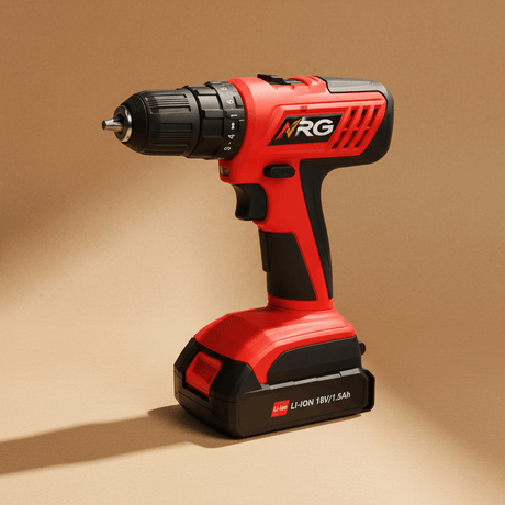 NRG Drill NRG Lithium-Ion Cordless Drill 18V with 1.5Ah Battery - NBS18V-DPLI