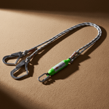 NRG Specialty Safety Equipment NRG Safety Double Shock Absorbing Fall Arrest Lanyard 1.8m x 13mm – CL07