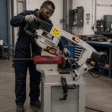 NRG Bench & Stationary Tool NRG Single Phase Professional Metal Band Saw 2000W - MBS165