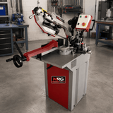 NRG Bench & Stationary Tool NRG Three Phase Professional Metal Band Saw 950W - MBS210FHV