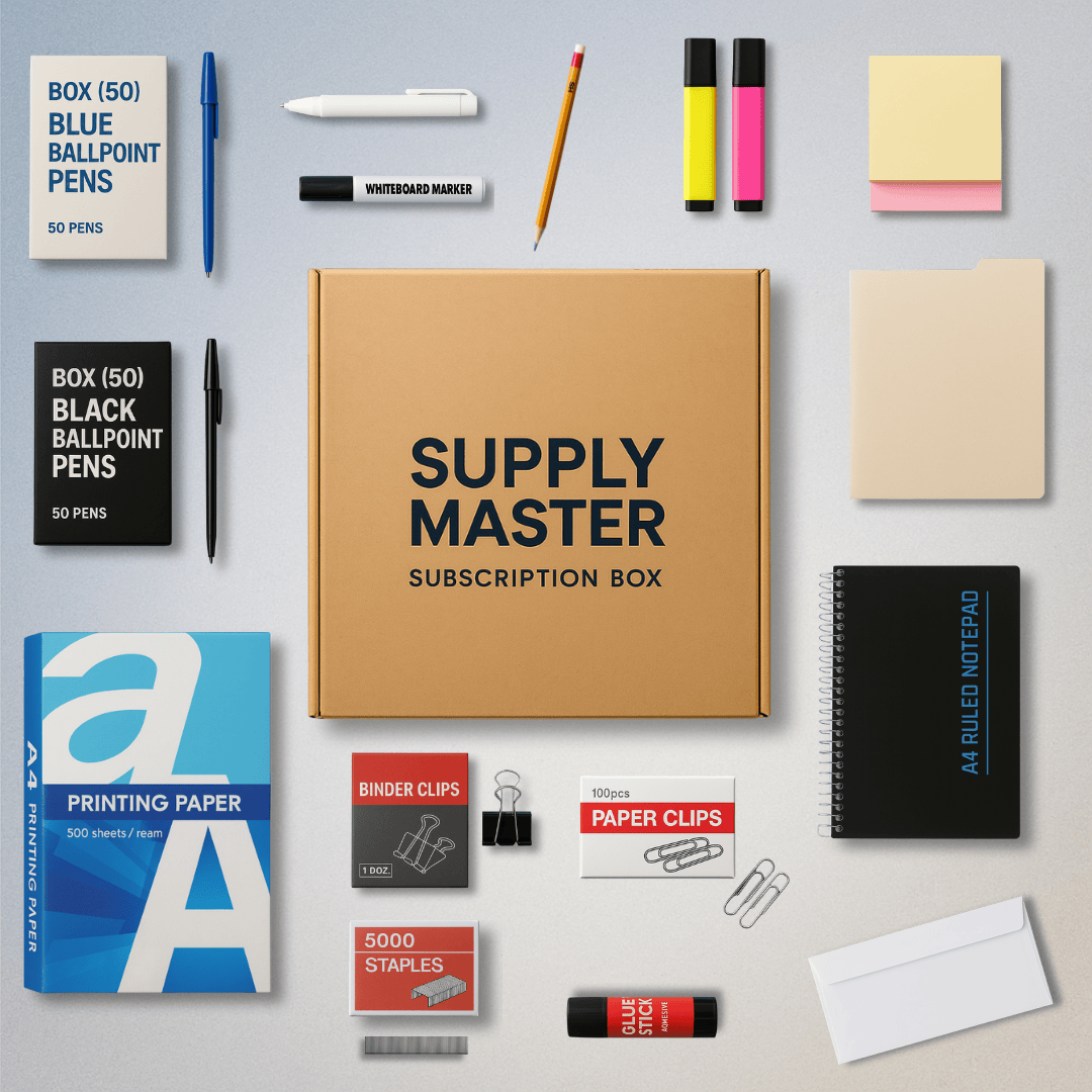 Office Essentials Kit B2B Subscription Executive Office Stationery Subscription Kit - Mid-Size Teams (15–40 Staff)