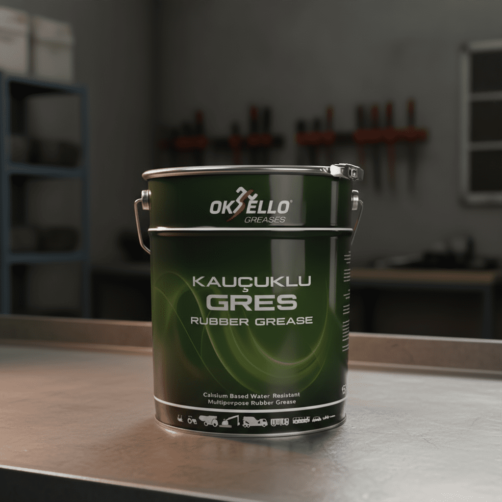 Oksello Lubricants & Greases Oksello Calcium Rubber Grease - 14kg