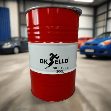 Oksello Engine Oils & Vehicle Fluids Oksello Nillus 68 Hydraulic System Oil - 200L