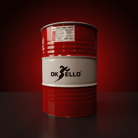 Oksello Engine Oils & Vehicle Fluids Oksello Sae 15W-40 API CI-4 (Extra Turbo) - 200L