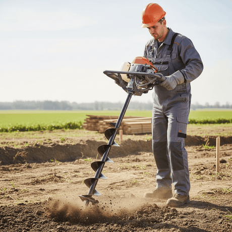 Oleo-Mac Auger Oleo-Mac 10 × 100cm Single-Flute Earth Auger Bit - CM10X100DX