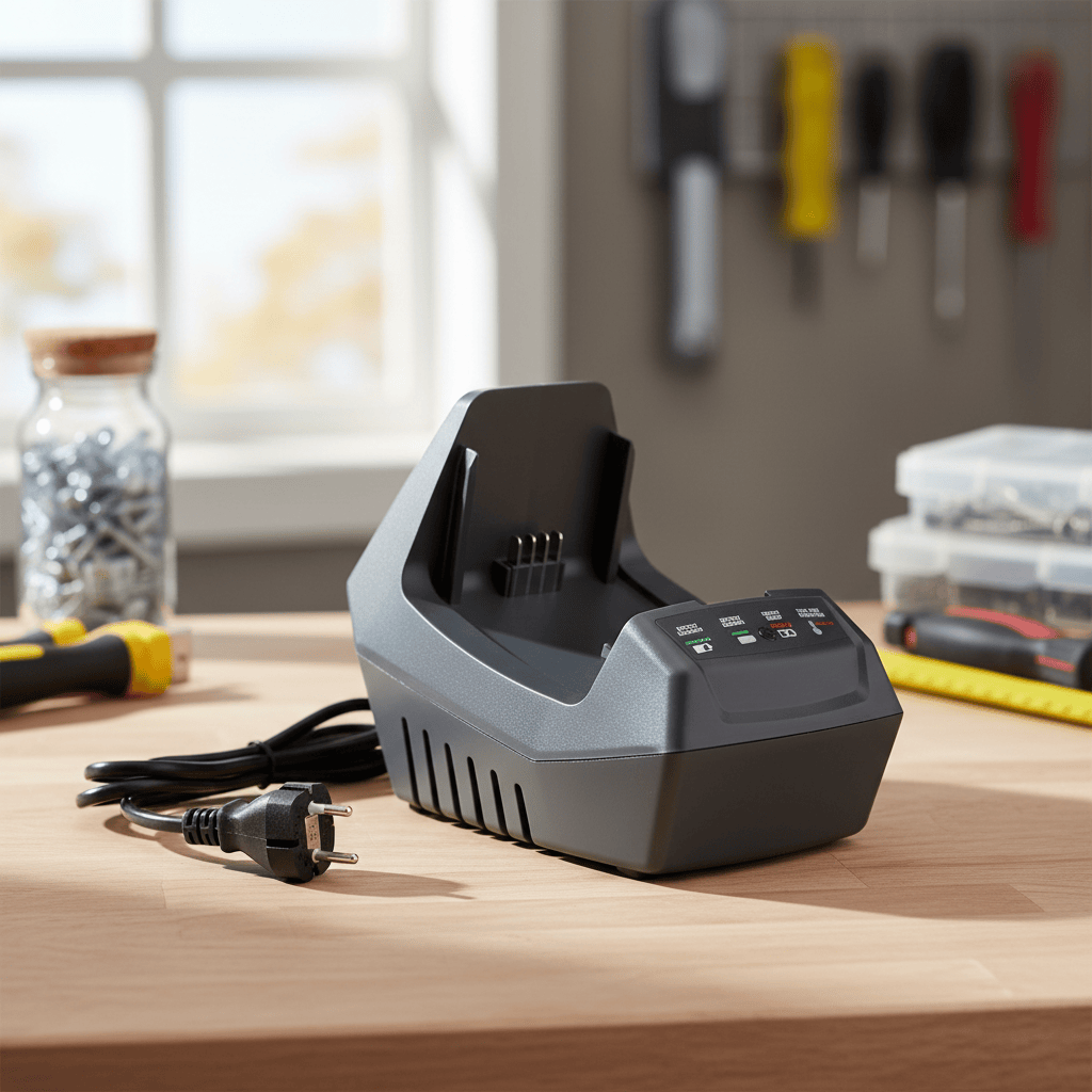 Oleo-Mac Batteries & Chargers Oleo-Mac 40V Fast Battery Charger with European Plug for BI2.5AH and BI5AH Batteries - CRG40