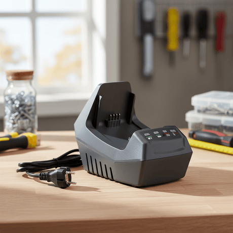 Oleo-Mac Batteries & Chargers Oleo-Mac 40V Fast Battery Charger with European Plug for BI2.5AH and BI5AH Batteries - CRG40