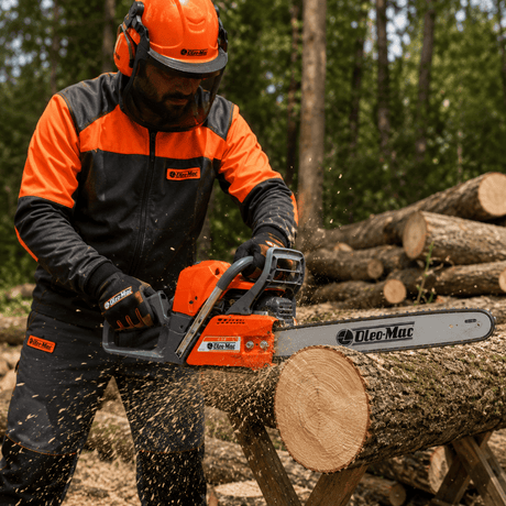 Oleo-Mac Chainsaw Oleo-Mac 41" Professional Heavy Duty Gasoline Chainsaw 6.8HP - OM999F