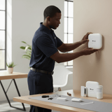 Onyyx Security & Surveillance Systems Onyyx Wireless Smart Alarm System Kit with Wi-Fi, Cellular Connectivity & App Control - OWNSIM