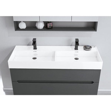 Orka Bathroom Vanity & Cabinets Orka Malta 120cm Bathroom Cabinet, Grey