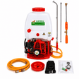 Padark Spray Gun Padark 15L Gasoline Knapsack Power Sprayer with 3 Spray Lances & Accessories