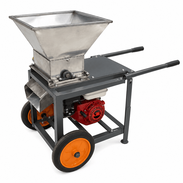 Padark Tillers & Cultivators Padark 6.5HP Gasoline Cassava Grater with Mobile Frame