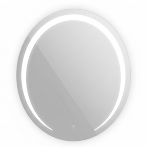 Padmore Bathroom Mirrors Moon-Shaped Touch Screen LED Mirror 60x60cm