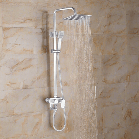 Padmore Shower Set Wall Mounted Three-Function Rain Shower Set