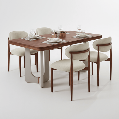 Parlermo Dining Room Furniture Parlermo 6-Seater Dining Room Set