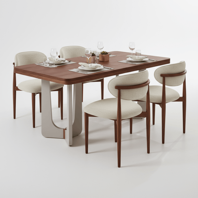 Parlermo Dining Room Furniture Parlermo 6-Seater Dining Room Set