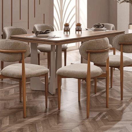 Parlermo Dining Room Furniture Parlermo 6-Seater Dining Room Set