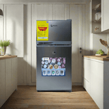 Pearl Refrigerators & Freezers Pearl 80L Double Door Refrigerator - PF-100T-2B
