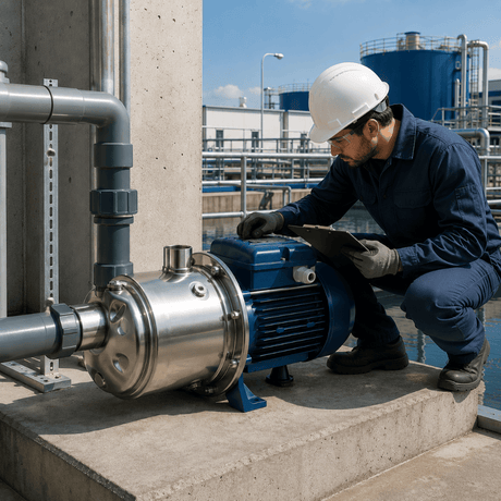 Pentax Centrifugal Pumps Pentax Multistage Horizontal Centrifugal Water Pump with Stainless Steel Impeller - U3S-150/7