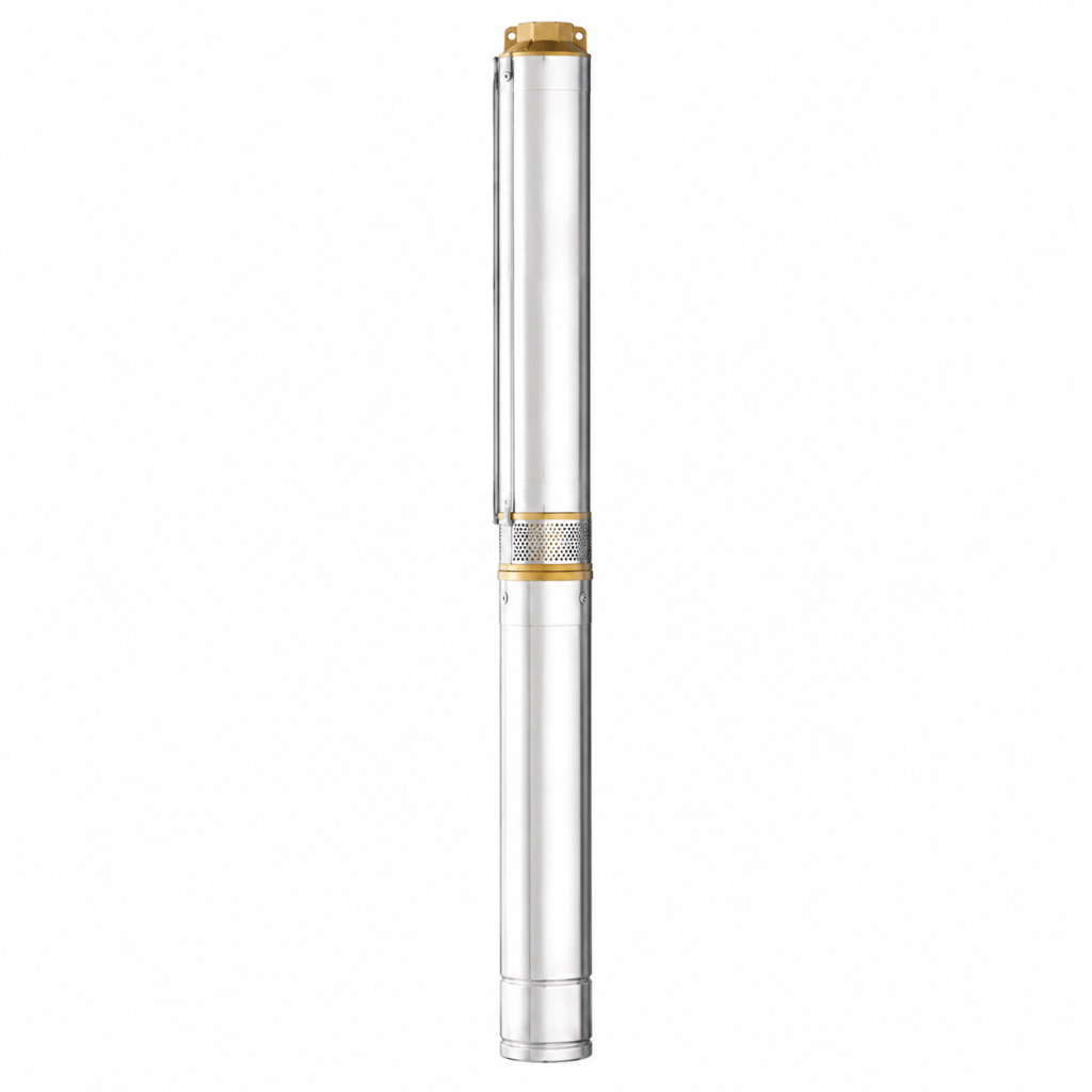 Pentax Deep Well Pumps Pentax Single Phase Stainless Steel Deep Well Pump with Nylon Impeller - 4L5 Series