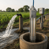 Pentax Deep Well Pumps Pentax Stainless Steel Deep Well Pump - 4PS Series