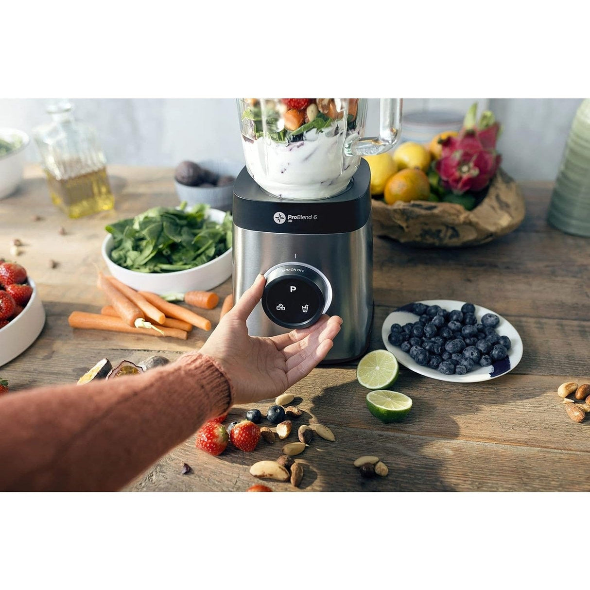 Philips Kitchen Appliances Philips 1.8L Stand Blender 1400W - HR3652