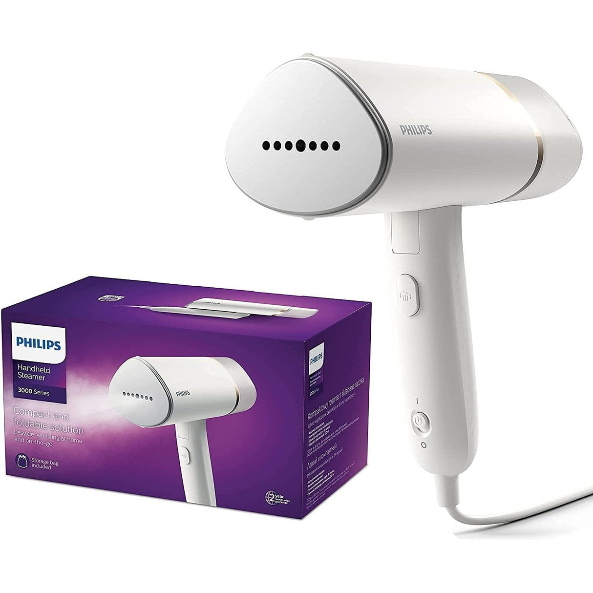 Philips Electric Iron Philips Garment Steamer 1000W - STH3020